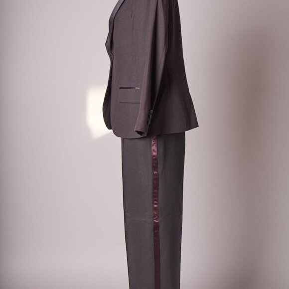 1980s Formal Black Tuxedo Suit - Picture 5 of 15
